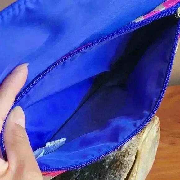 Shoshanna For Elizabeth Arden Multi-Color Organizer Make Up Cosmetic Bag - Picture 8 of 12